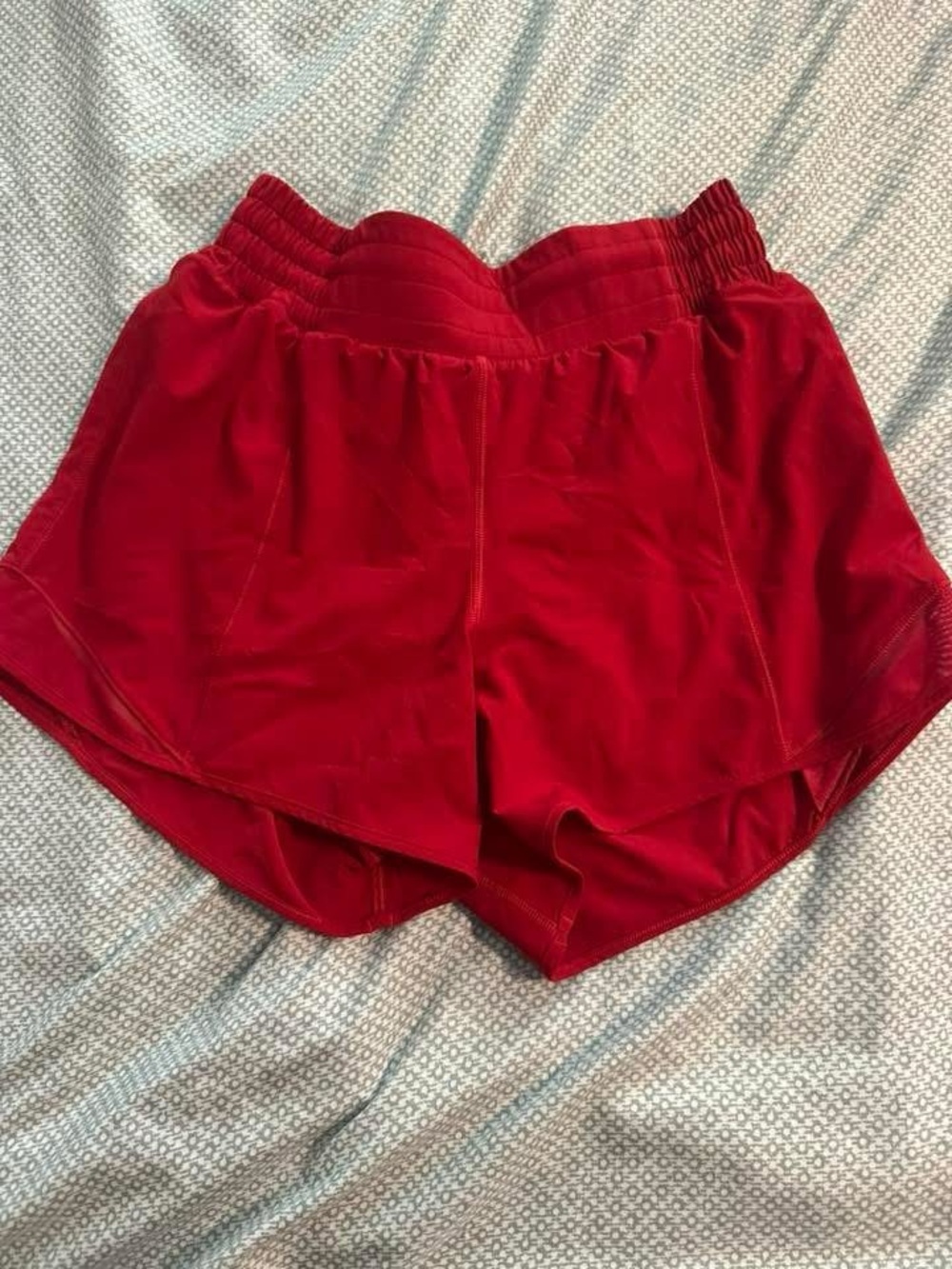 Women’s Red Lululemon Shorts